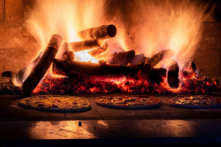 organic wood-fired pizza